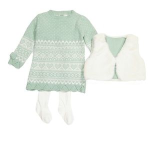 Sweater dress for girls.size 12months and 24months only